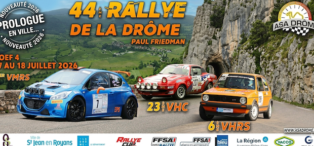 Rallye de la Drôme Paul Friedman